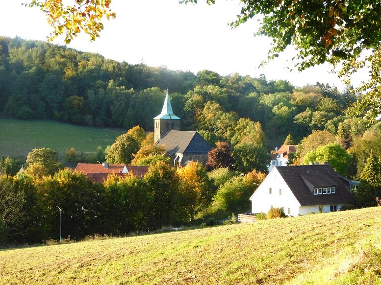 Blick auf Bergkirchen